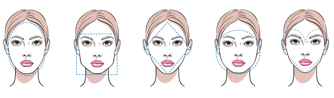 Different Face Shapes Face Shapes